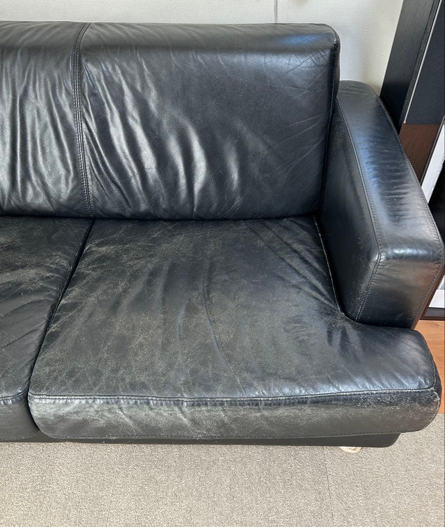 【専用　ペット無】in The ROOM 本革ソファー　発送手配へ変更