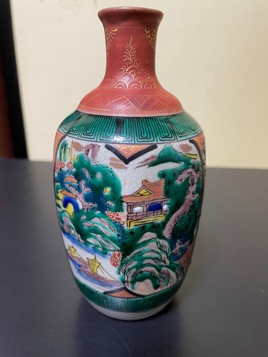 骨董品　九谷焼　徳利