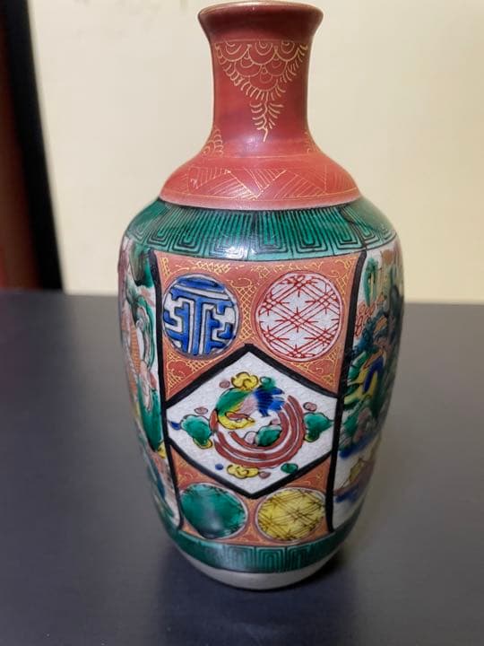 骨董品　九谷焼　徳利