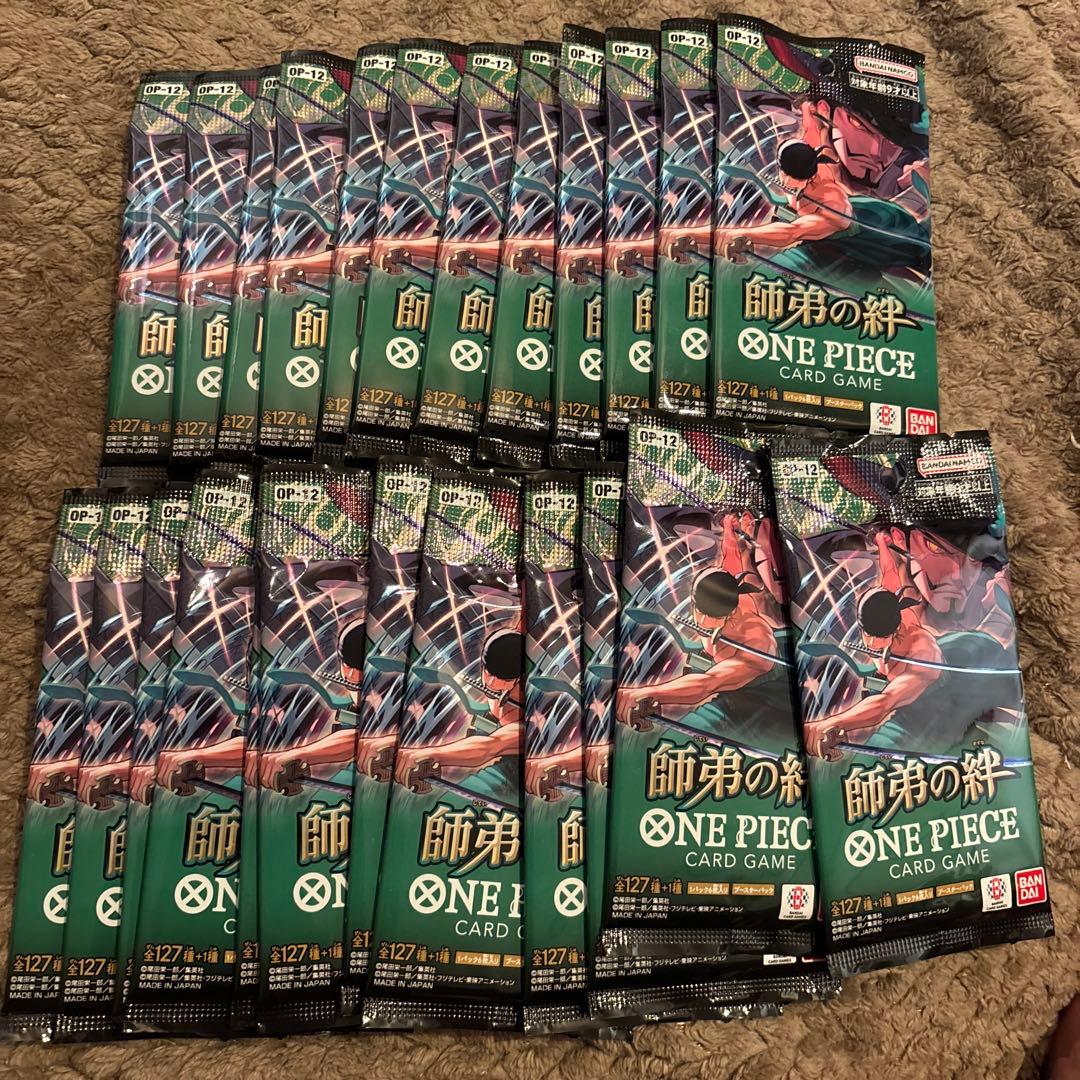 ワンピースカード 師弟の絆 バラ24パック - メルカリ