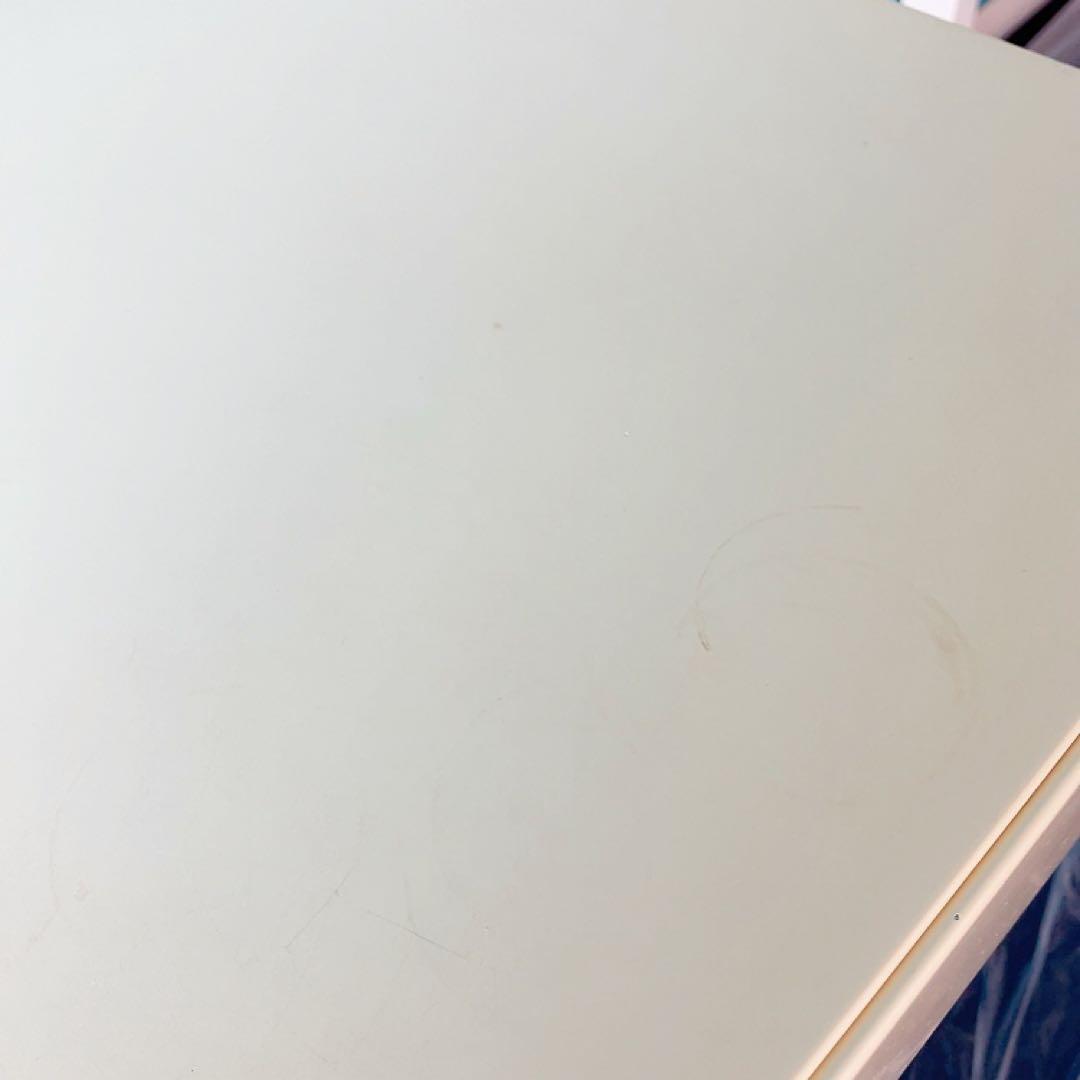 フランスベッド サイドテーブル① 引き出し オフホワイト リメイク DIY