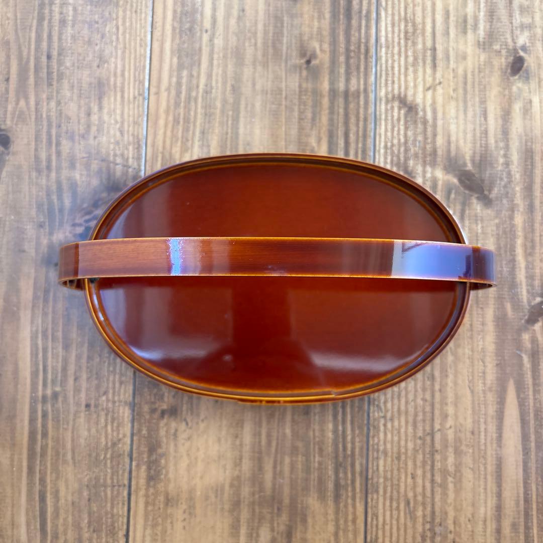 新品未使用　飛騨春慶塗 お盆 楕円盆 漆器 漆芸 和食器 盆