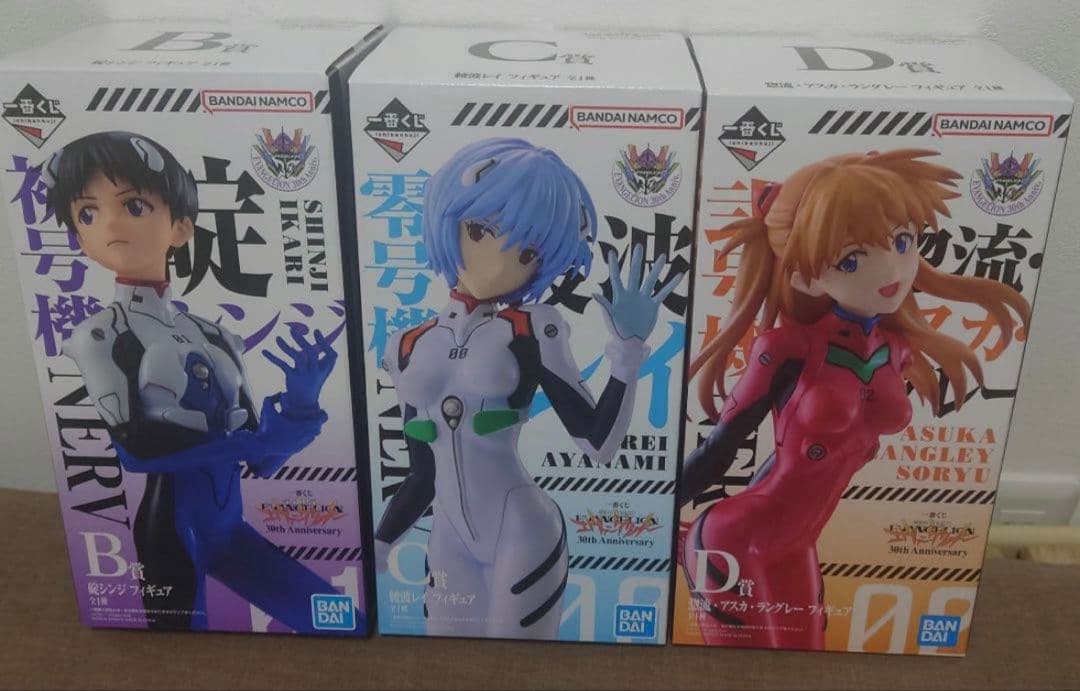 一番くじ 新世紀エヴァンゲリオン ラストワン賞 C賞 D賞 - メルカリ