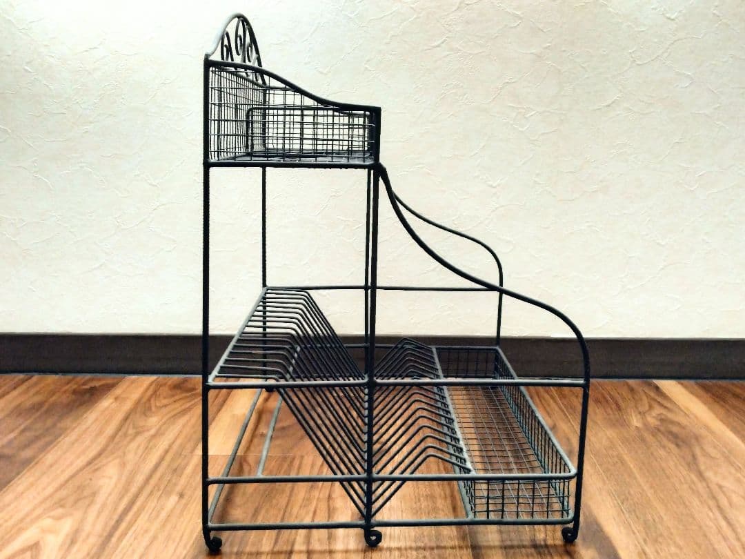 【ANTIQUE】コントワール・ドゥ・ファミーユ アイアンディッシュラック