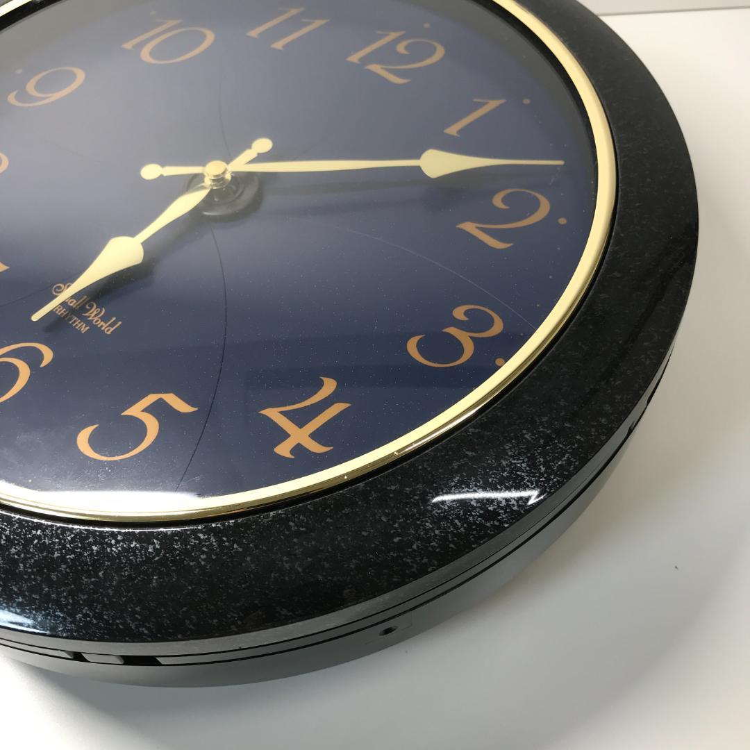 【良品】スモールワールド エクロールS からくり掛け時計 リズム