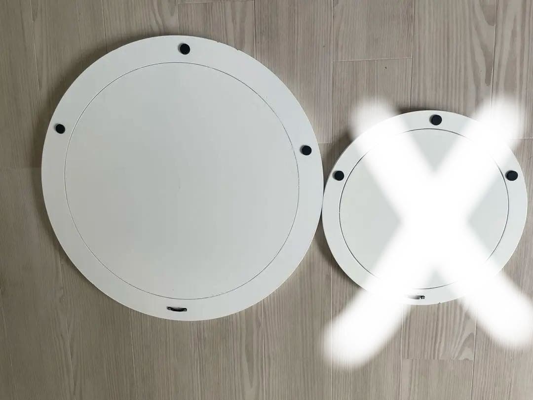 Francfranc シェルミラー直径60センチのみ