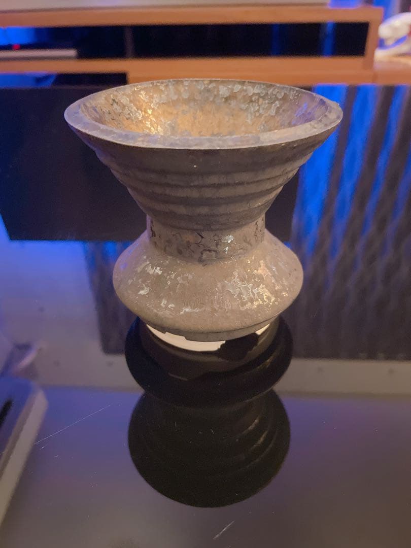 姫野翔太 【 未使用 】 【 天の銀彩 】 作家鉢 植木鉢