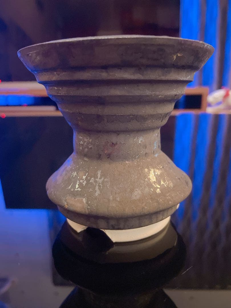 姫野翔太 【 未使用 】 【 天の銀彩 】 作家鉢 植木鉢