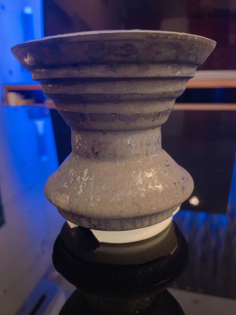 姫野翔太 【 未使用 】 【 天の銀彩 】 作家鉢 植木鉢