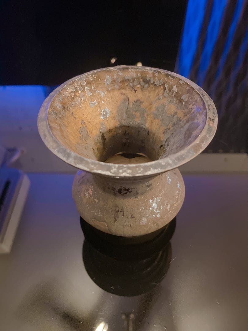 姫野翔太 【 未使用 】 【 天の銀彩 】 作家鉢 植木鉢