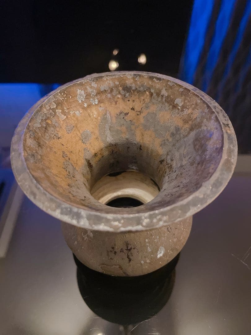 姫野翔太 【 未使用 】 【 天の銀彩 】 作家鉢 植木鉢