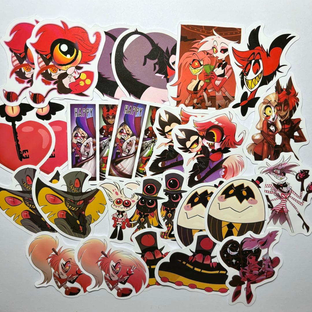 ハズビンホテル ステッカー セット サーペンシャス チェリーボム