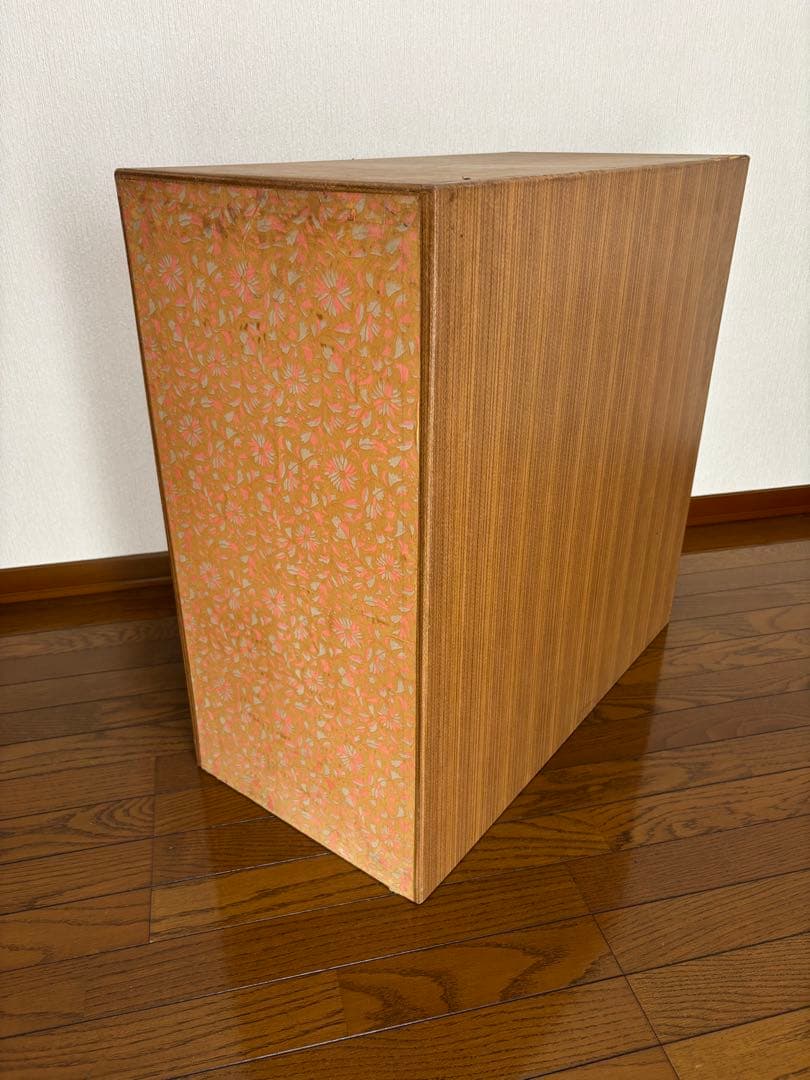 アンティーク棚 レトロ収納棚 4段引き出し 木製チェスト 昭和レトロヴィンテージ