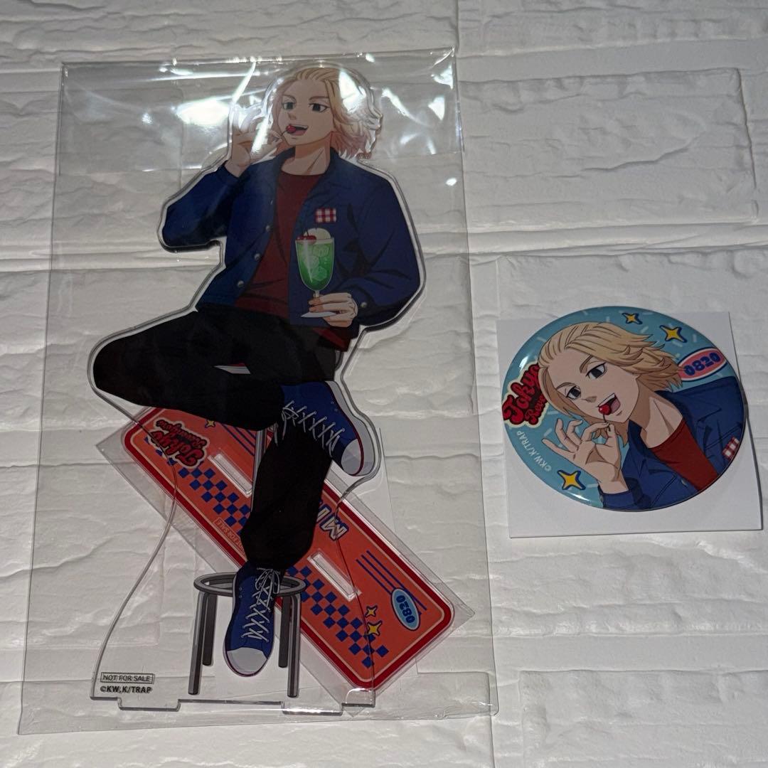 東京リベンジャーズ ハピネス缶バッジBOX 佐野万次郎 B賞ビッグアクスタ