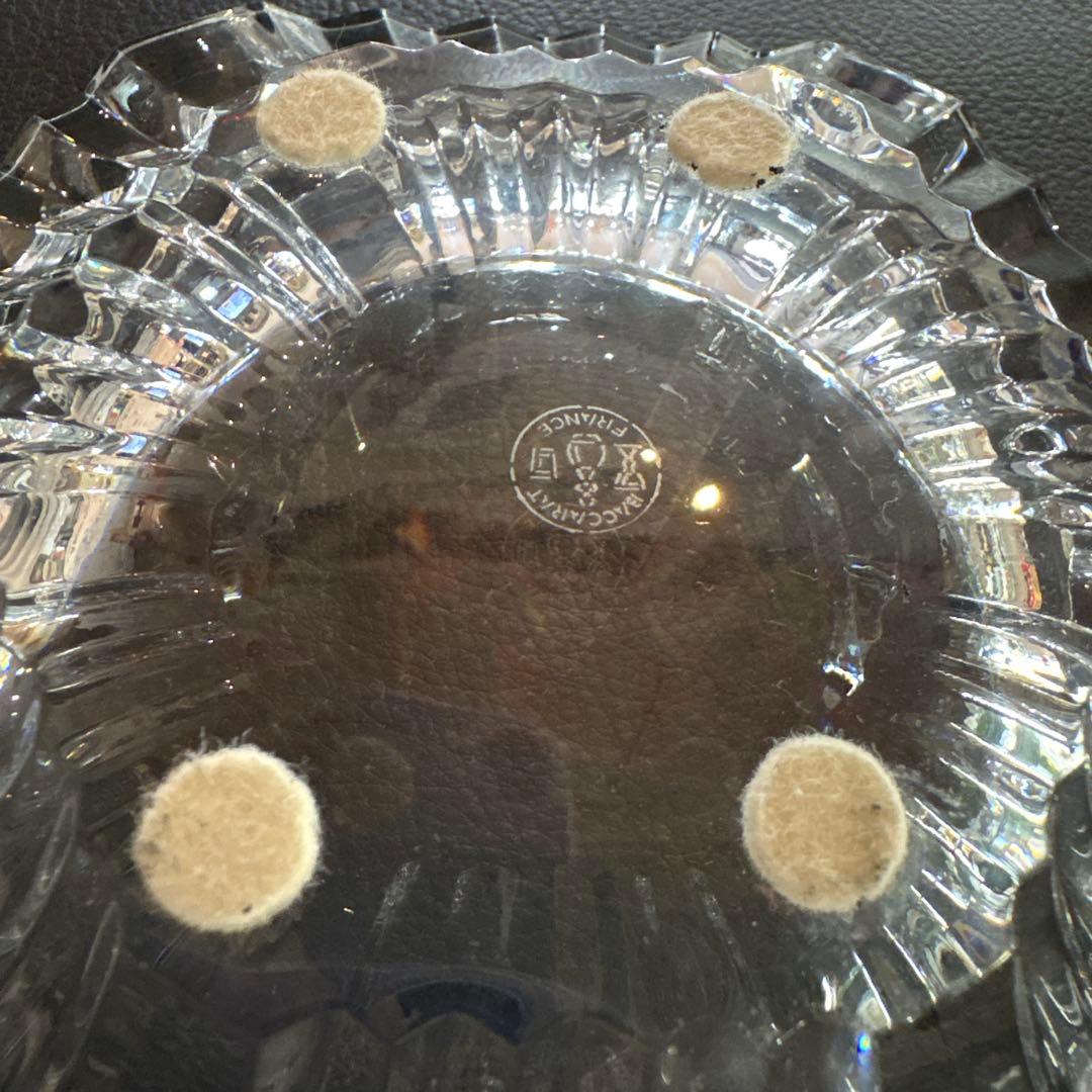 未使用 Baccarat バカラ クリスタル 灰皿