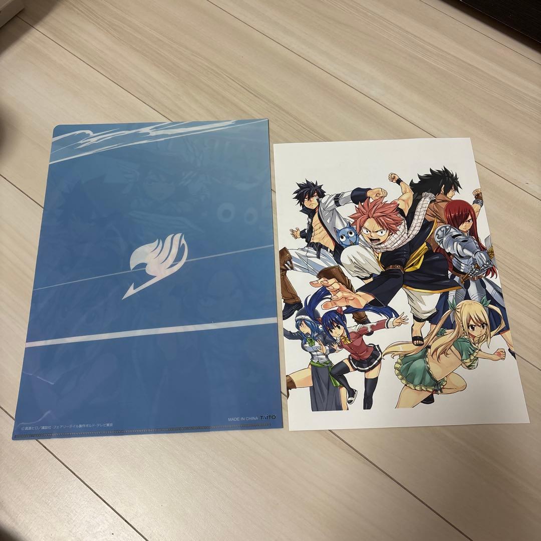 フェアリーテイル FAIRYTAIL ポスター クリアファイル 2枚セット h