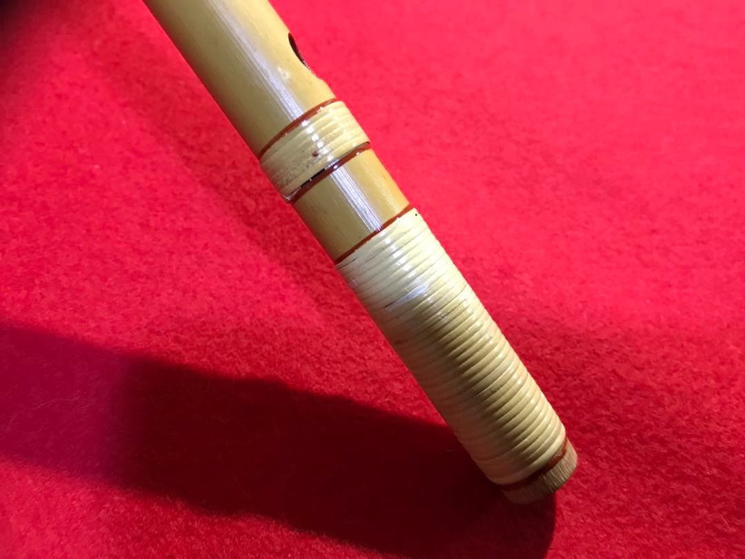 横笛289篠笛/8本調子/獅子田（光和)/中古品