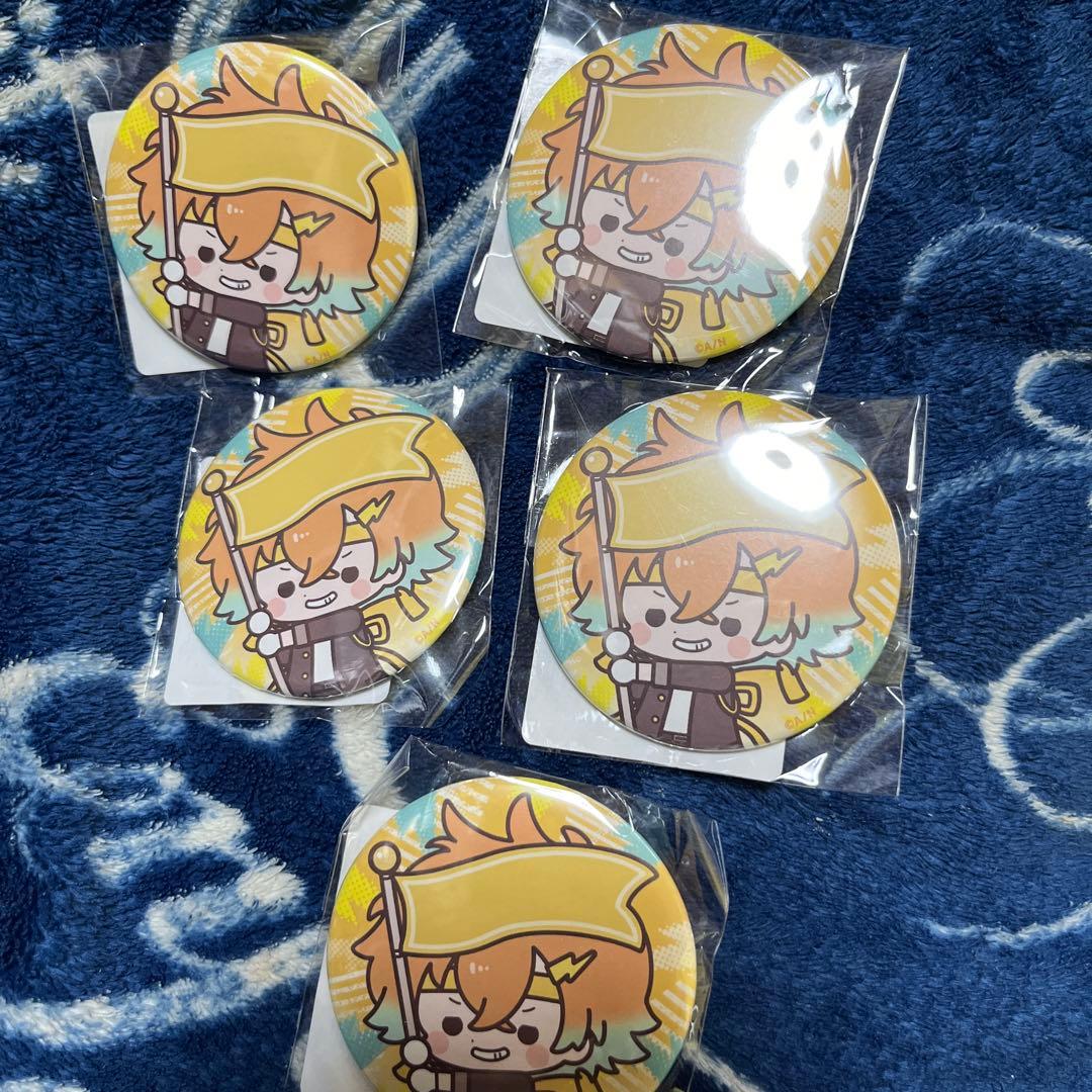 宇佐美リト 新生活応援 缶バッジ ミニキャラ - メルカリ