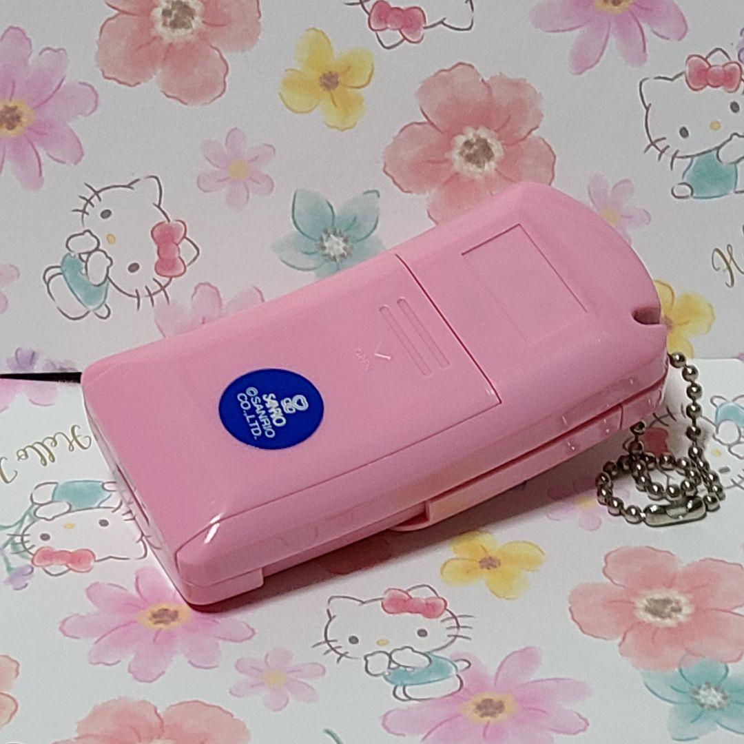 キティ スライドライトキーホルダー ピンク サンリオレトロ