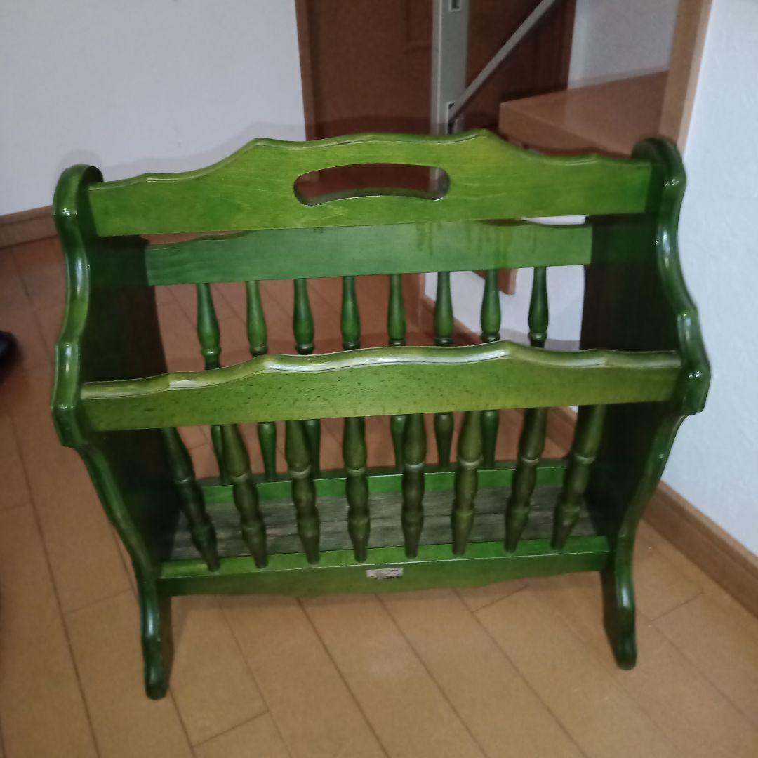 柏木工　kmk  マガジンラック　スリッパ