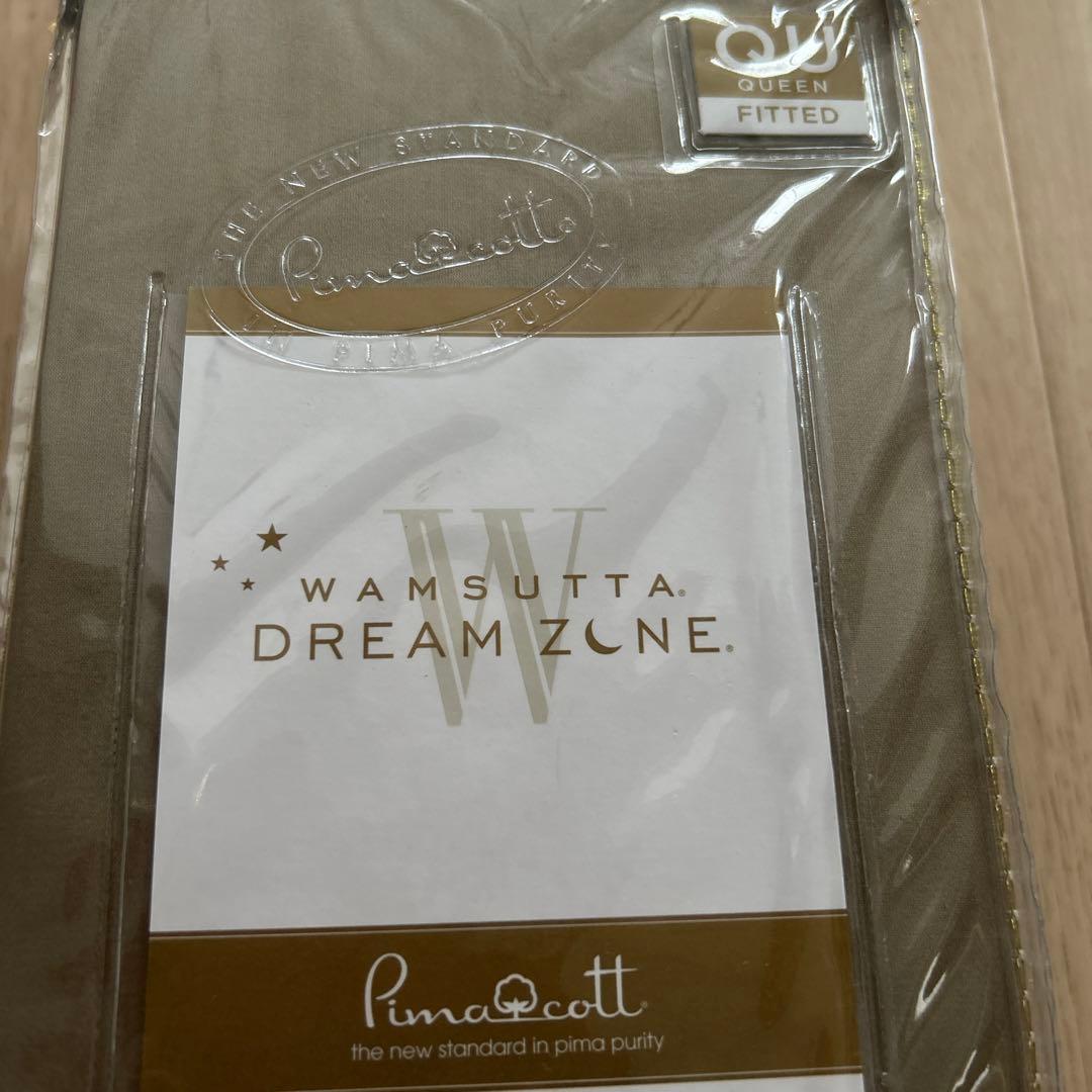 WAMSUTTA 725 thread count クイーンサイズボックスシーツ