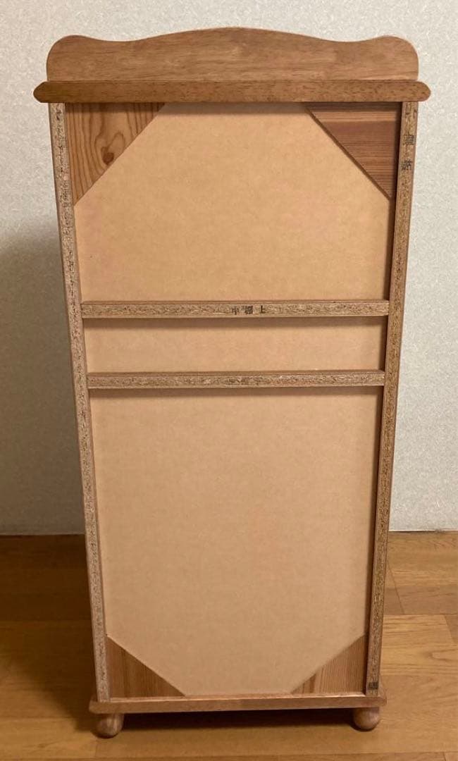 サイドテーブル　電話台　木製収納　　アンティーク