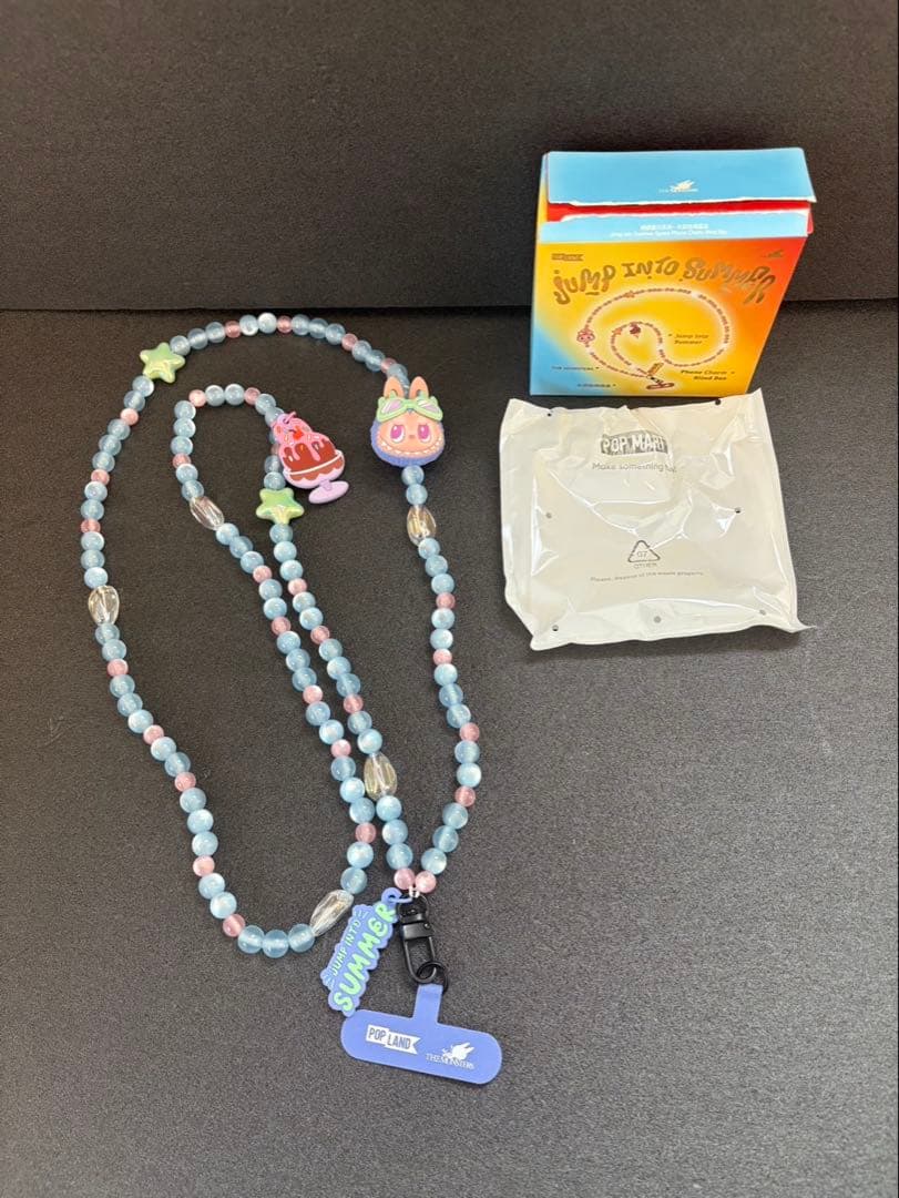 POPLAND限定】ラブブ フォンチャーム スマホショルダーストラップ