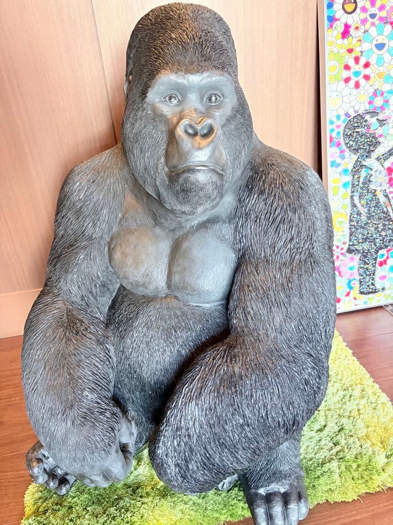 KARE カレ オブジェ ゴリラ XL リアル 大型 - メルカリ