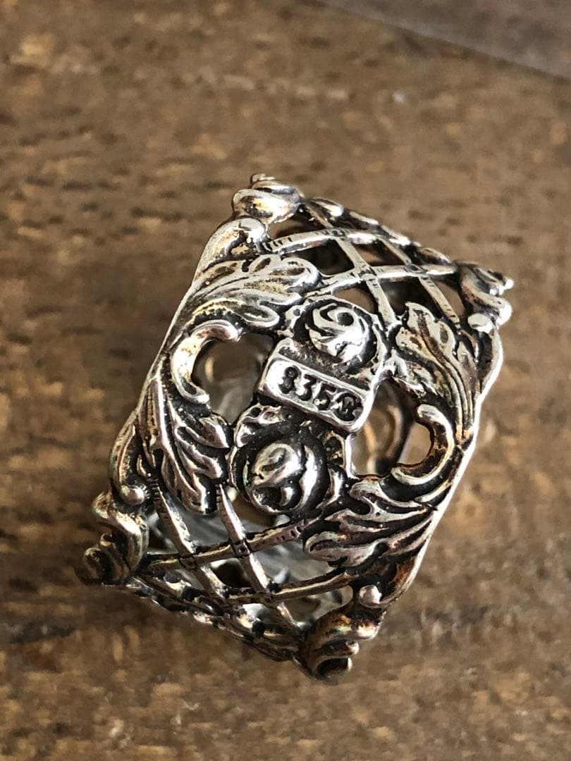 ウィドマン　アンティーク　ナプキンリング　6個セット　シルバー835 銀器