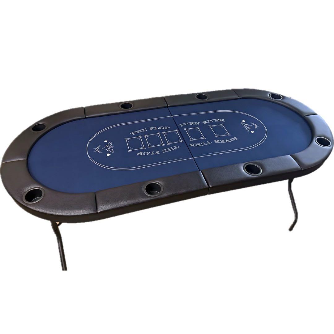 すぐ遊べる　ポーカーテーブルセット