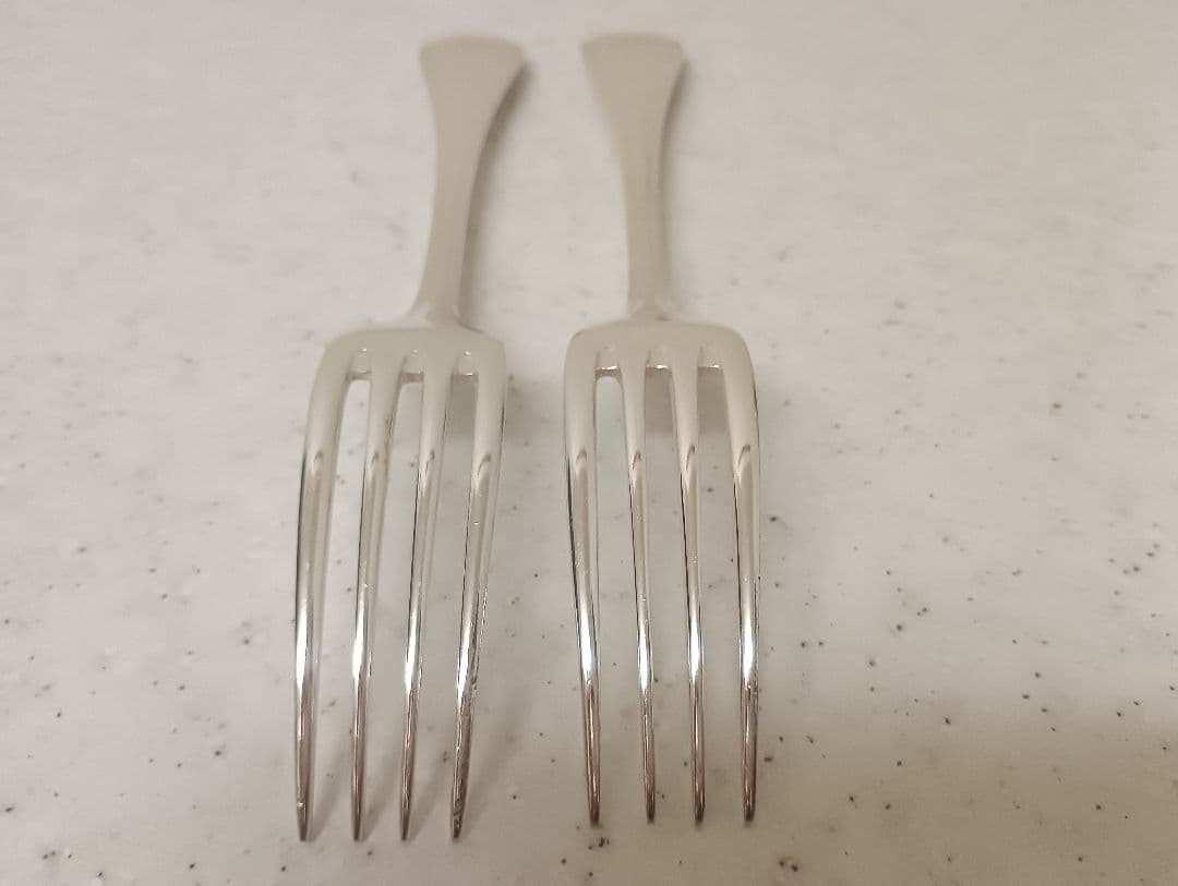 シルバー Christofle アルフェニド フォーク スプーン 6本セット