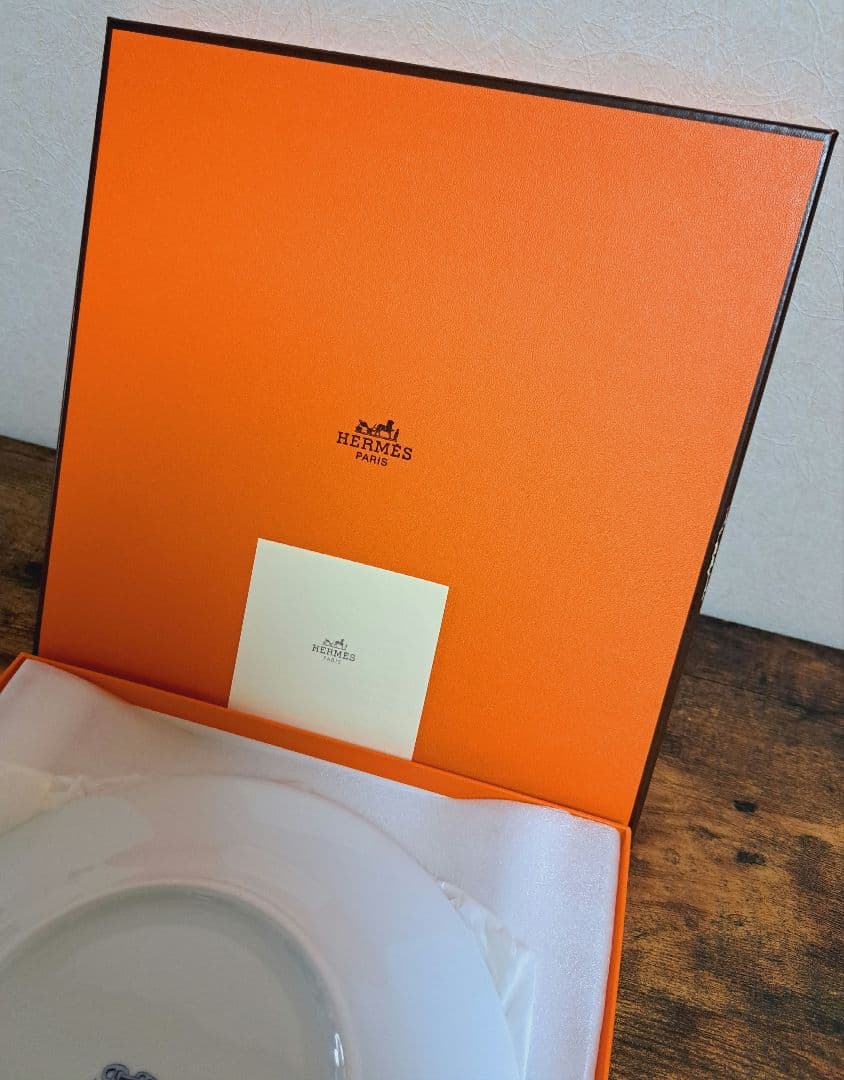 エルメス シェーヌダンクル プレート 丸皿 22.5cm 新品未使用