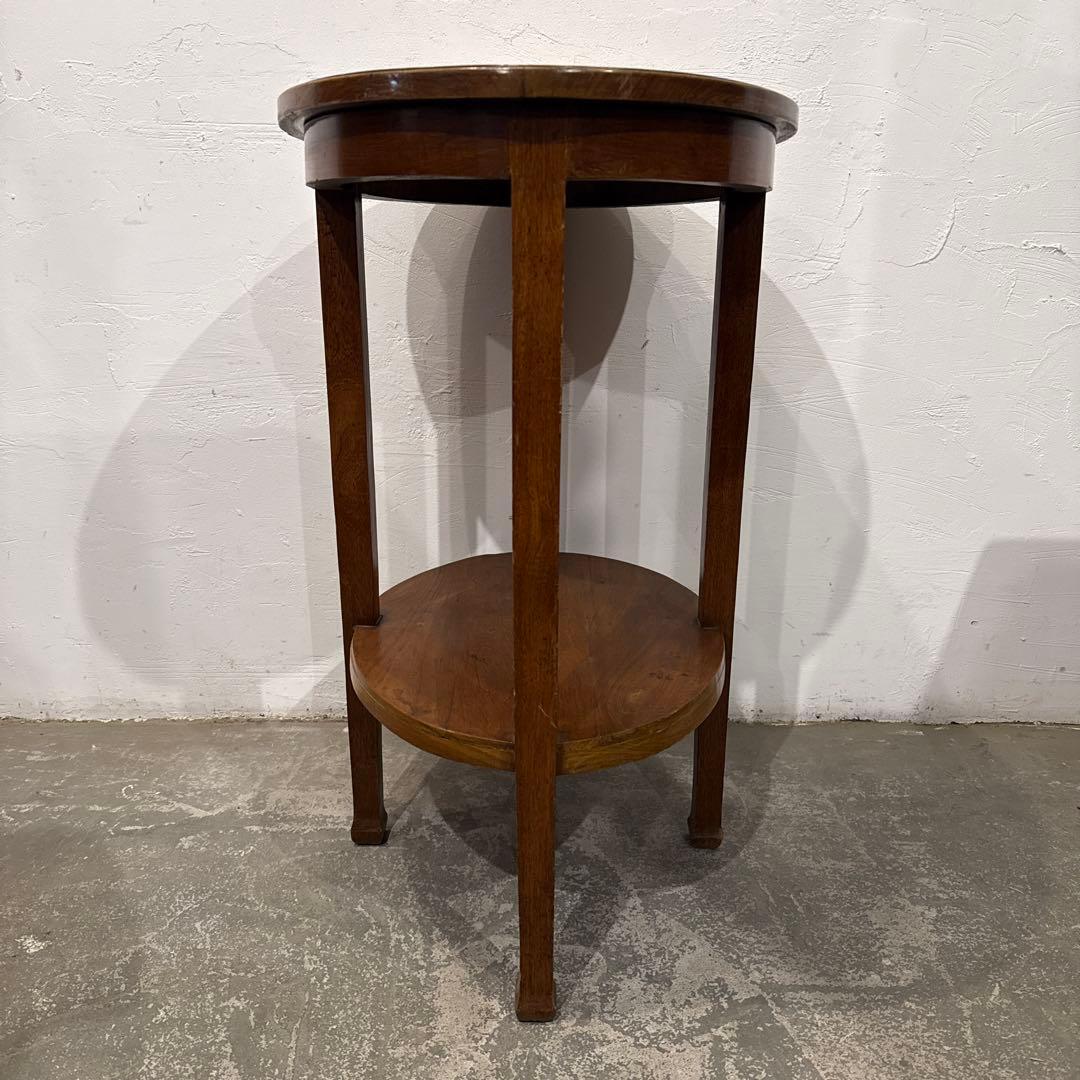 年末年始saleヴィンテージ　木製サイドテーブル　2段