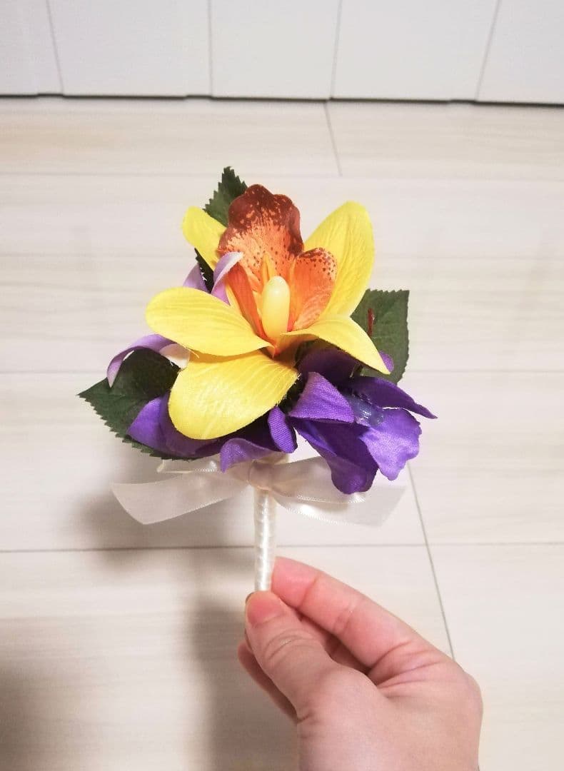 ボリュームたっぷり！ウェディングブーケセット