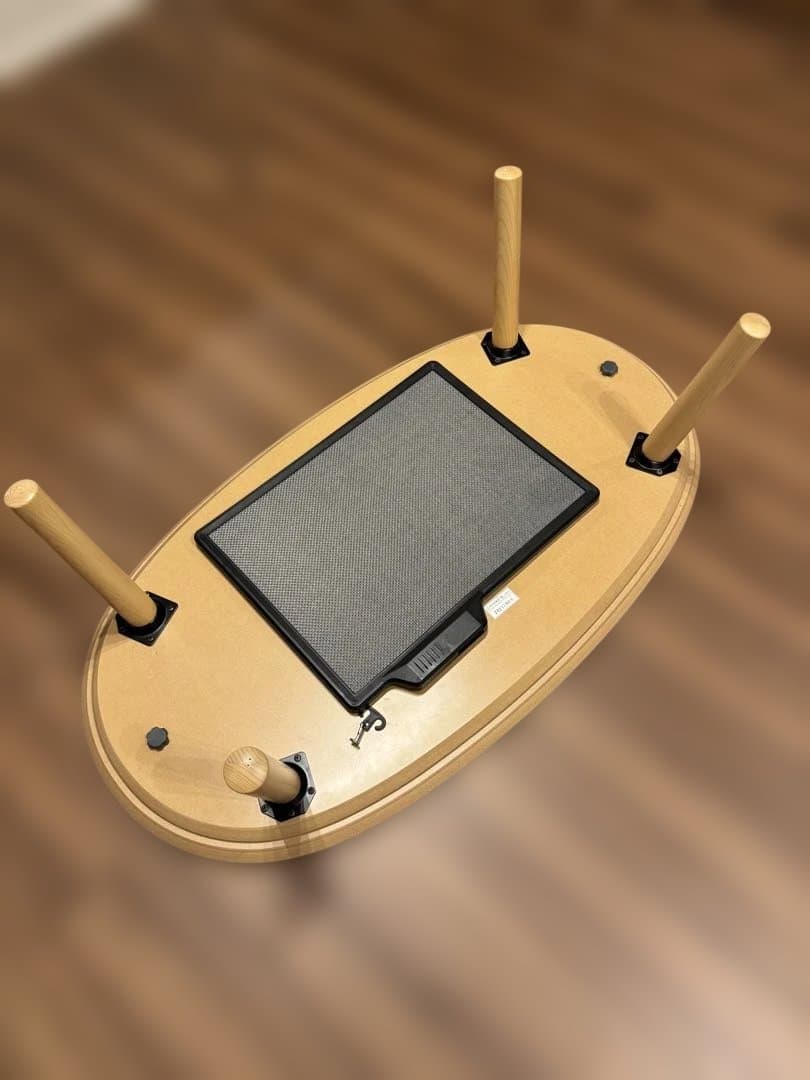 無印良品 楕円形 こたつ ナチュラル MJ-KDS1-N ローテーブル - メルカリ