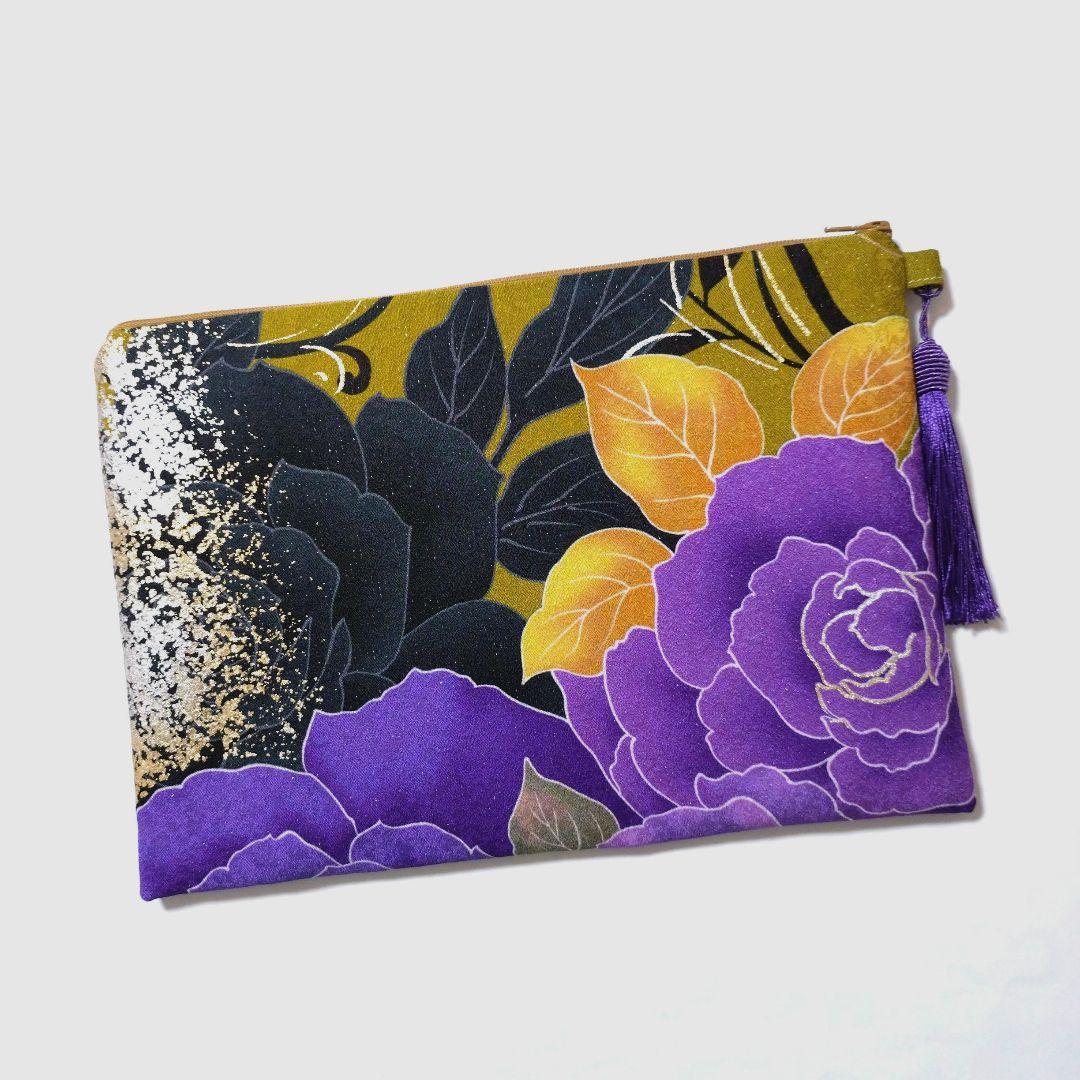 ここちゃん　　着物リメイク　　ポーチセット