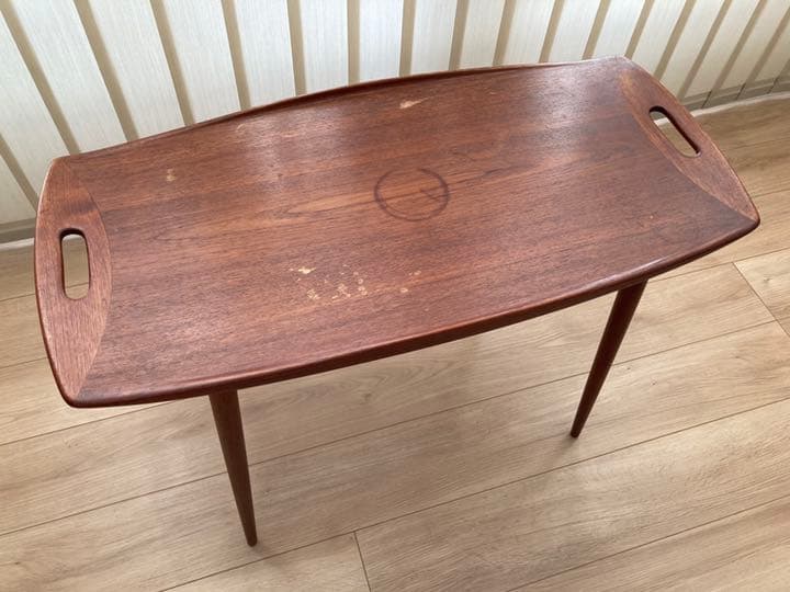 ヴィンテージ　サイドテーブル　トレイ型