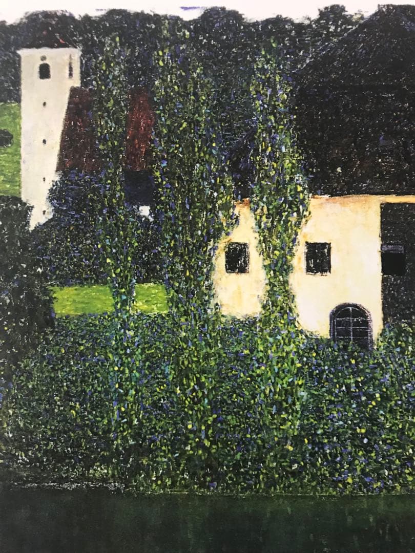 湖畔 湖 絵画 （11）