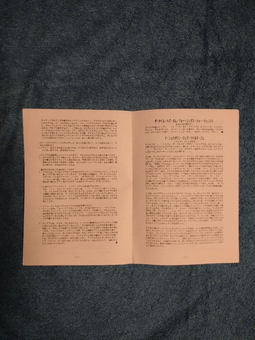 パンテラ PANTERA 直筆サイン 色紙 ポストカード ヴィンテージ