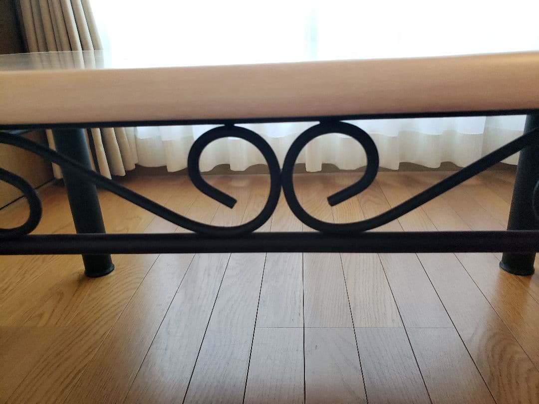 最終価格　dinos　ディノス※センターテーブル　アイアンウッド　欧風　可愛い♪