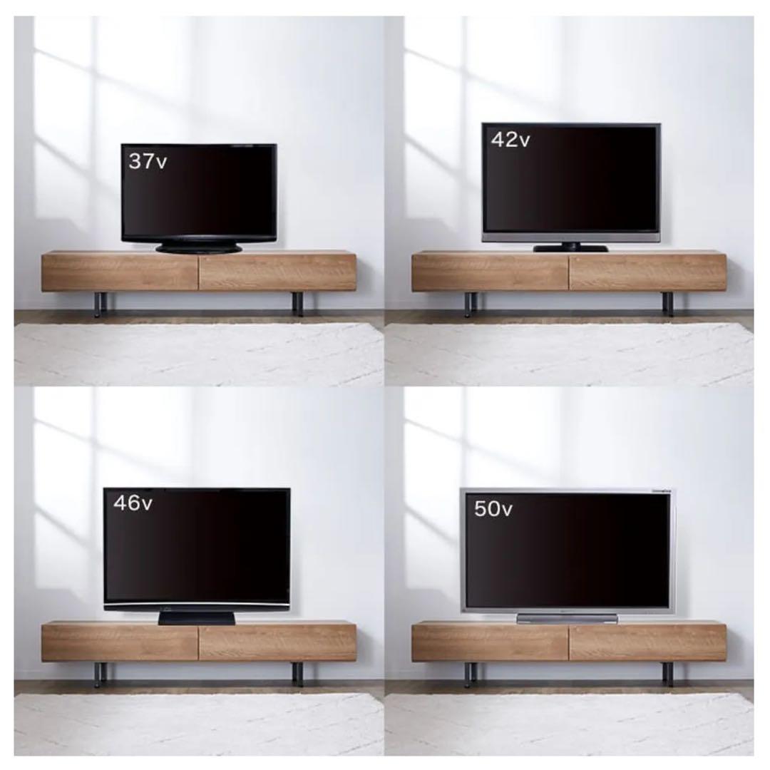 【引越し処分】LOWYA テレビボード 幅180 日本製 木目調 収納付