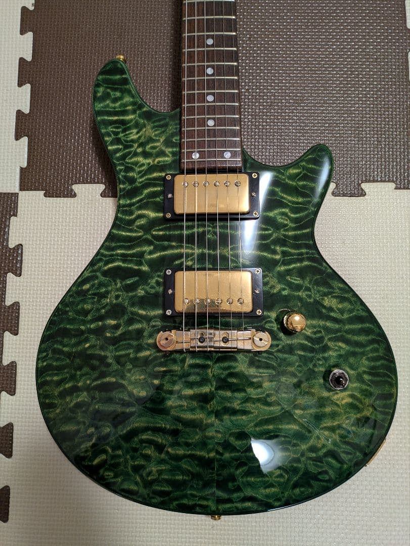 美品】 the GazettE 麗 モデル Edwards E-U-HL2 緑 - メルカリ