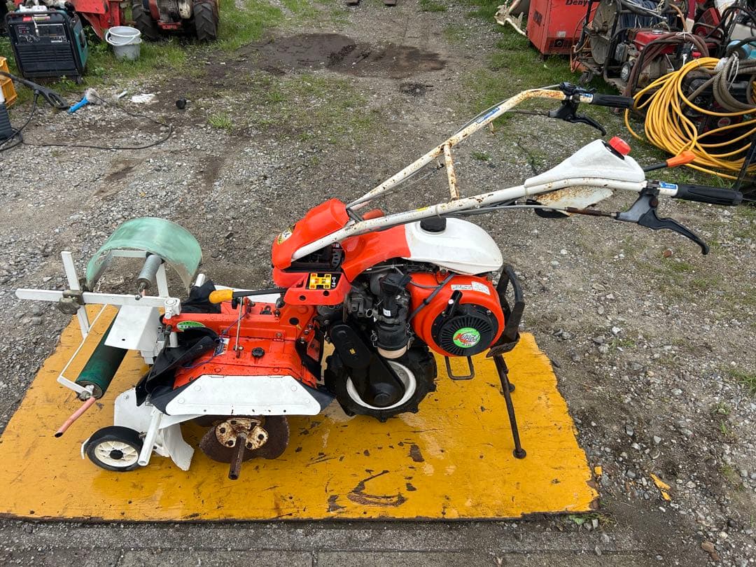 宮崎クボタ マルチ管理機 TS750 畝立て ごぼう管理機マルチャー