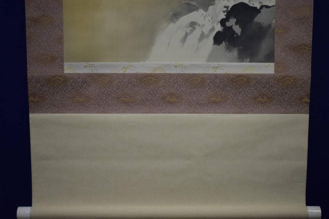 真作/花井抱甕/日の出鶺鴒図/セキレイ/花鳥/布袋屋掛軸A-91 - メルカリ