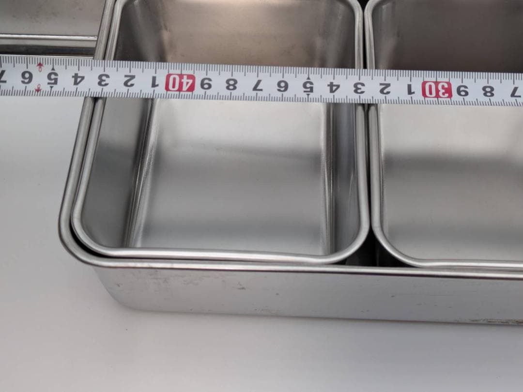 角型キッチンポット14ℓ＆4連ステンレス薬味入れセット