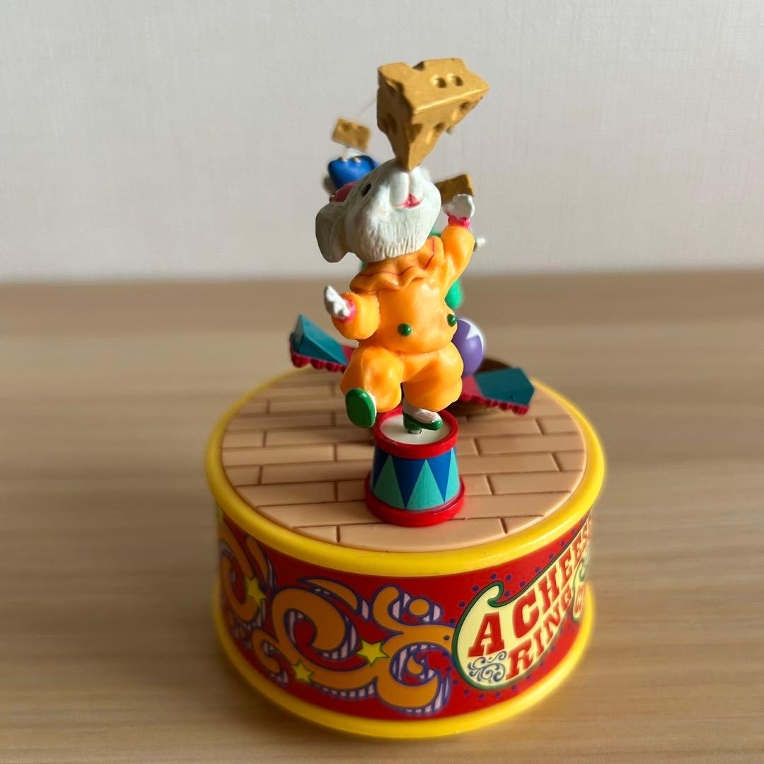 希少　エネスコ社製　オルゴール　チーズリングサーカス　94年製　レトロ　当時物