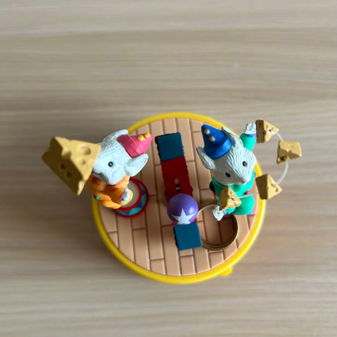 希少　エネスコ社製　オルゴール　チーズリングサーカス　94年製　レトロ　当時物