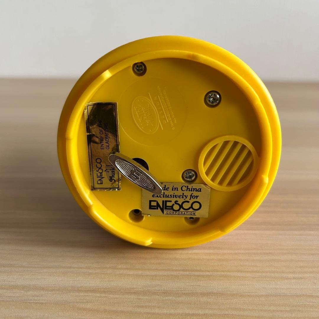 希少　エネスコ社製　オルゴール　チーズリングサーカス　94年製　レトロ　当時物