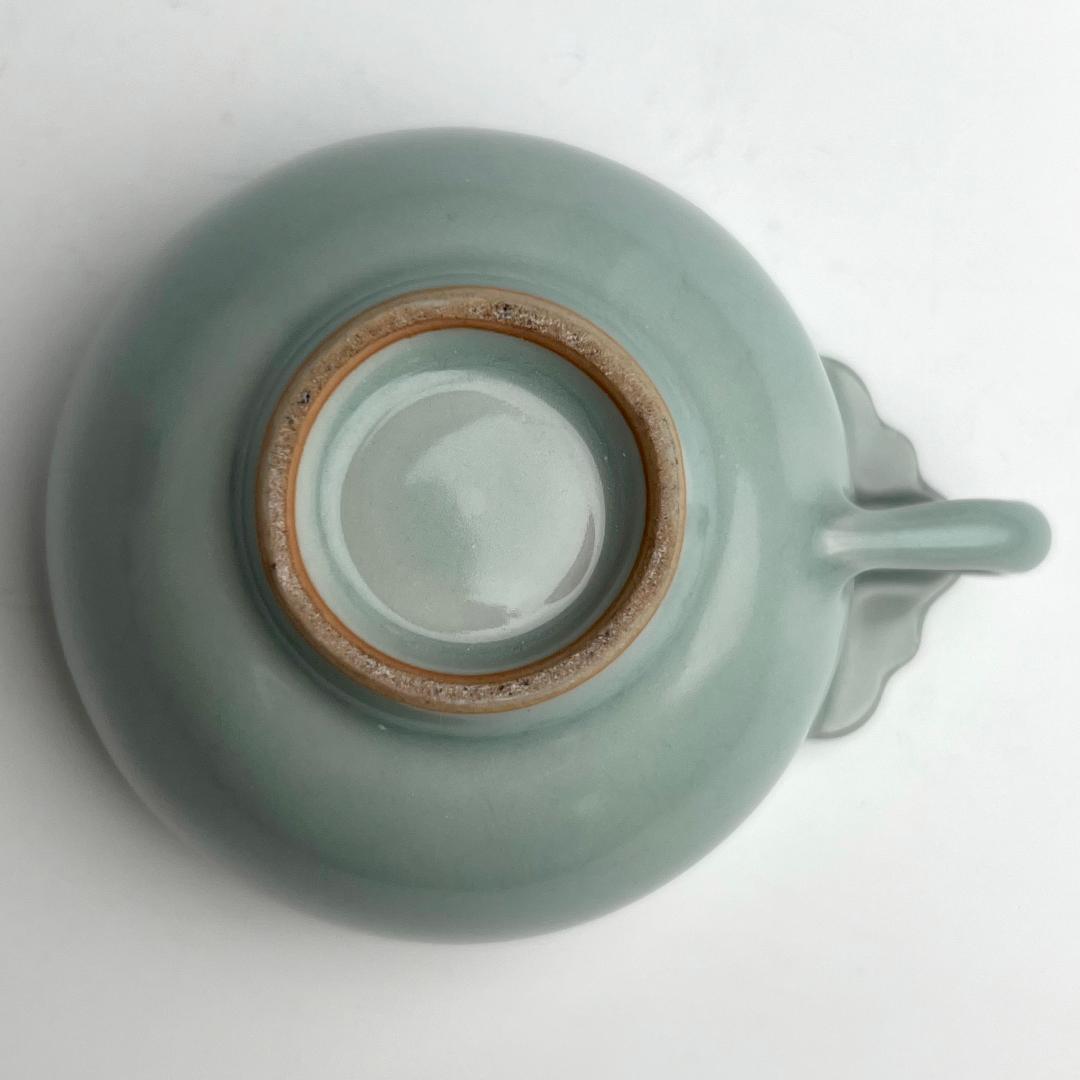 青磁如意紋板沿洗 唐物 中国古玩 中国美術 A923 - メルカリ