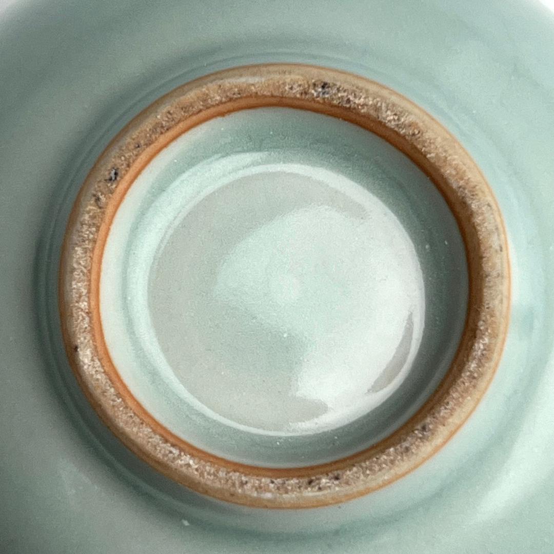 青磁如意紋板沿洗 唐物 中国古玩 中国美術 A923 - メルカリ